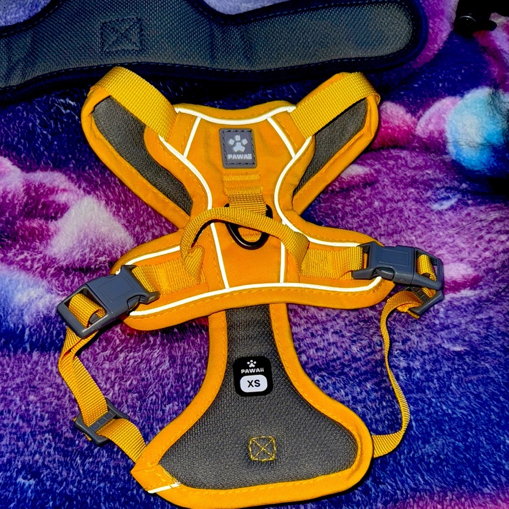 Pawaii yellow dog harness size da